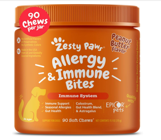 Zesty Paws Dog Allergy Relief